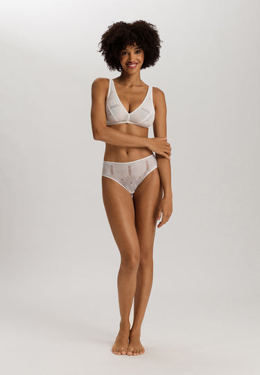 Martha Lace Hi-Cut Brief | Sunny Cream 70884-2203